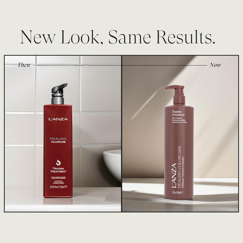 L'ANZA Healing ColorCare Color Preserving Trauma Hair Treatment for Dry and Damaged Hair with UV and Heat Protection - 33.8 Fl Oz - Image 2